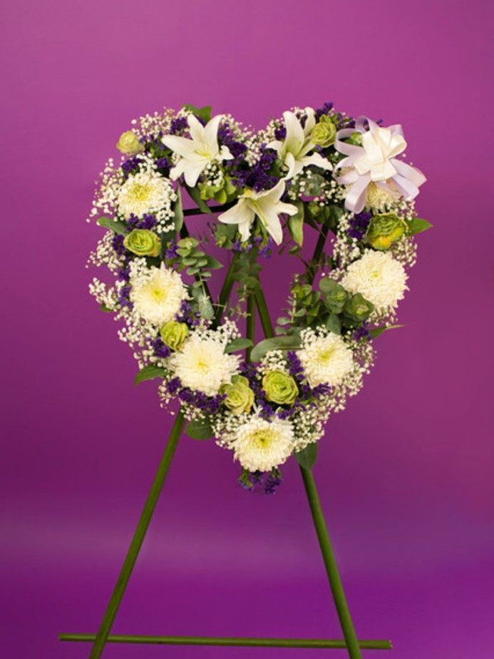 Ofrenda funebre de corazón