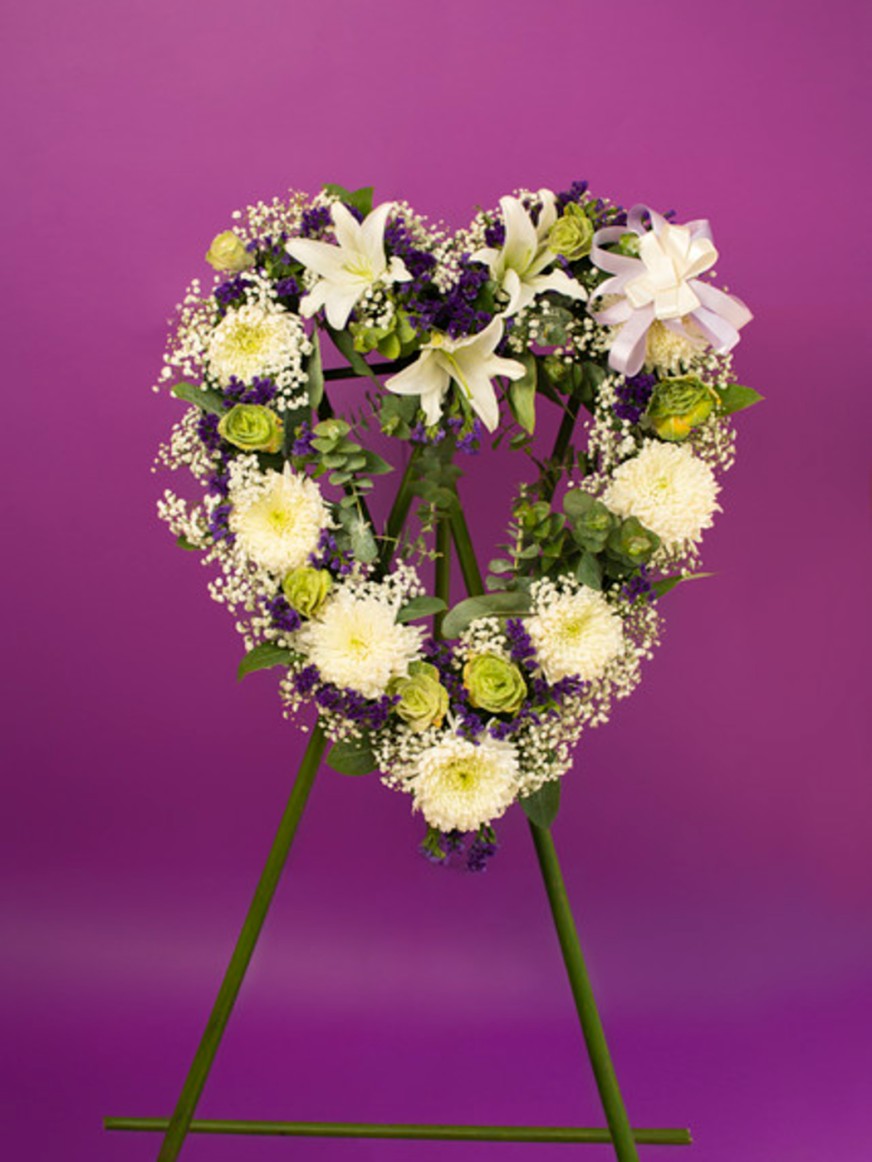 Ofrenda funebre de corazón