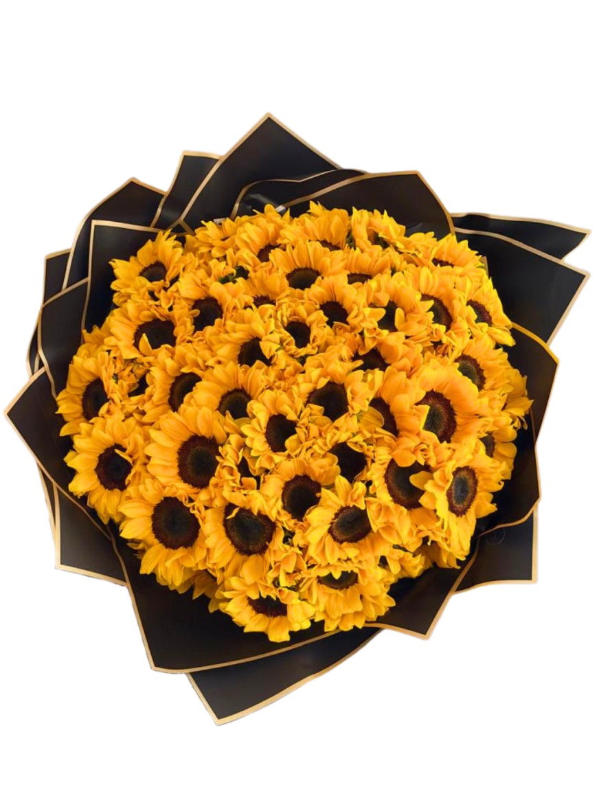 Buchon de 100 girasoles