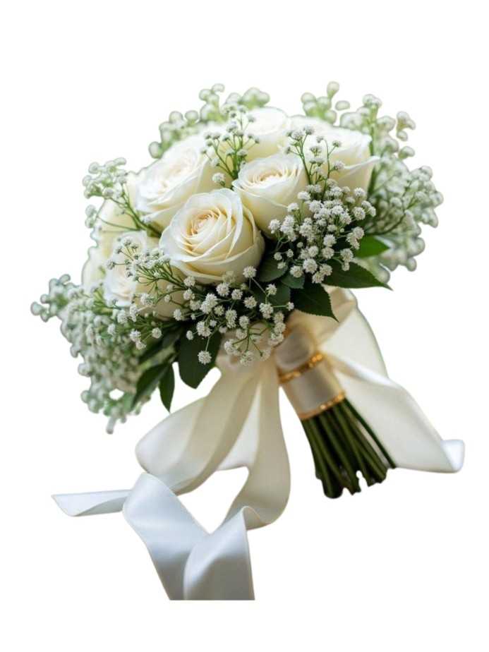 Ramo de novia rosas (opción 2)