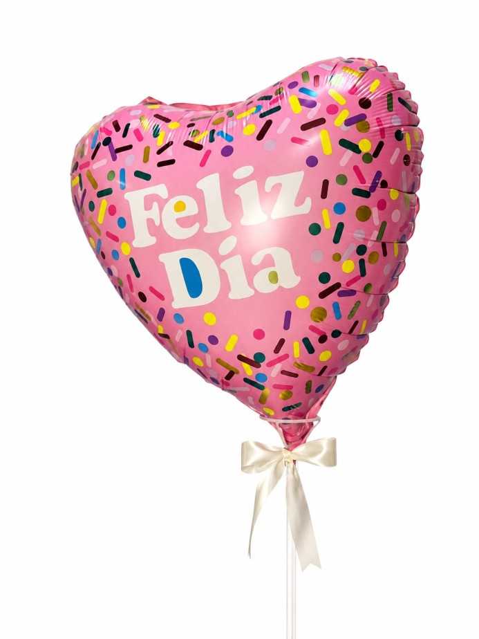 Globo metalizado Feliz día