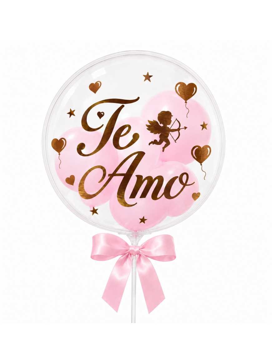 Globo burbuja de te amo
