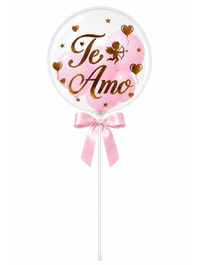 Globo burbuja de te amo 2