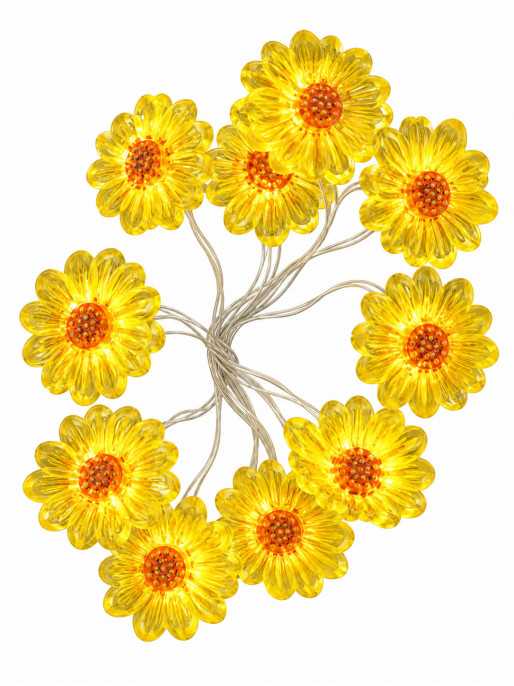 Luces LED girasoles